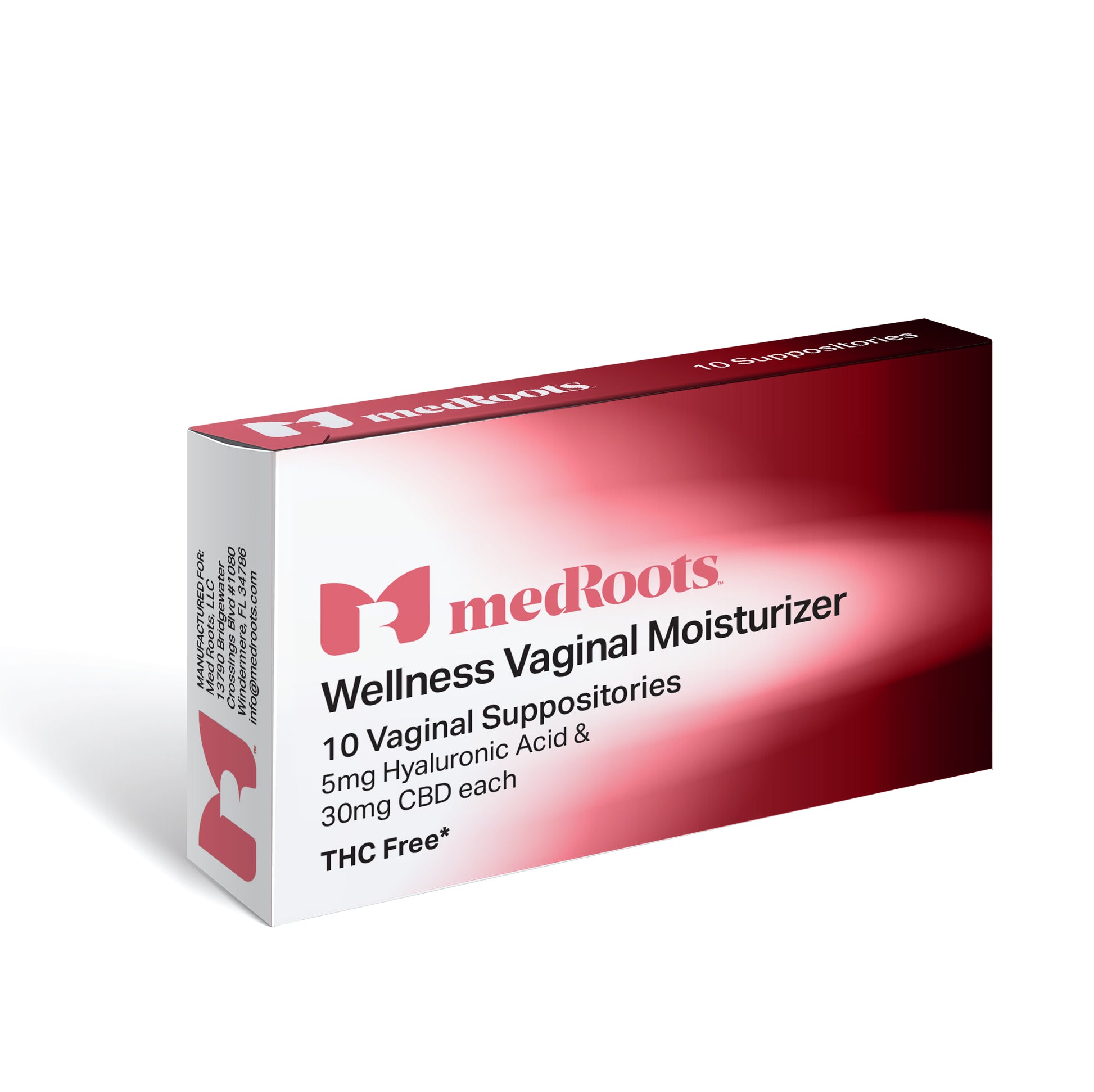 MedRoots Hyaluronic Acid VAGINAL DRYNESS SUPPOSITORIES MedRoots Hyaluronic Acid VAGINAL DRYNESS SUPPOSITORIES
