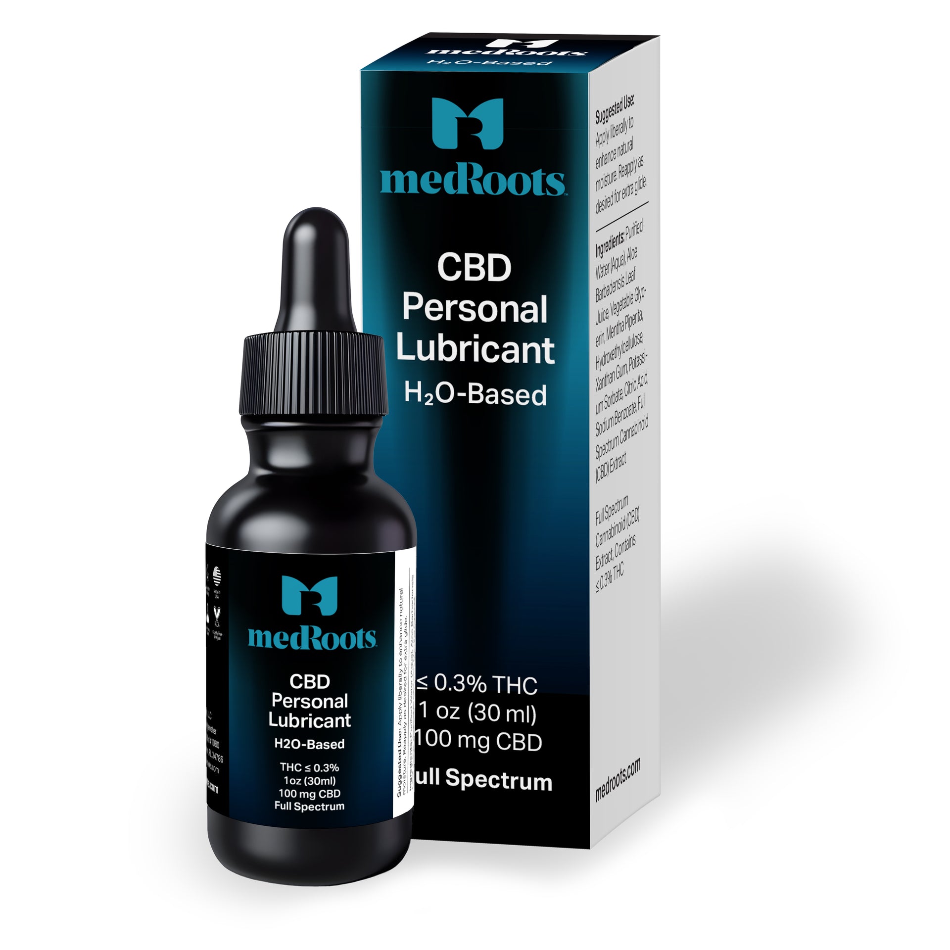 MedRoots CBD Water Based Lubricant - MedRoots MedRoots CBD Water Based Lubricant - MedRoots